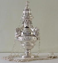 Silver plated Thurible